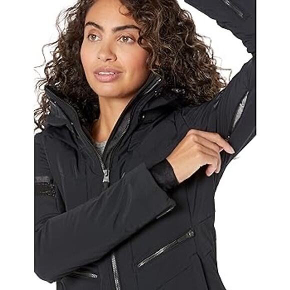 NWT Obermeyer Electra Insulated Ski Jacket in Black Size 2 or XS style 16009 - Picture 3 of 14